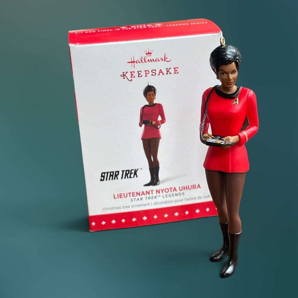 Hallmark Keepsake Star Trek Legends Lt. Uhura Ornament 6th and Final In Series